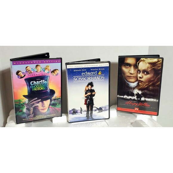 Johnny Depp DVD Lot Sleepy Hollow Blow Edward Scissorhands 21 Jump Street S1+ - Picture 13 of 16